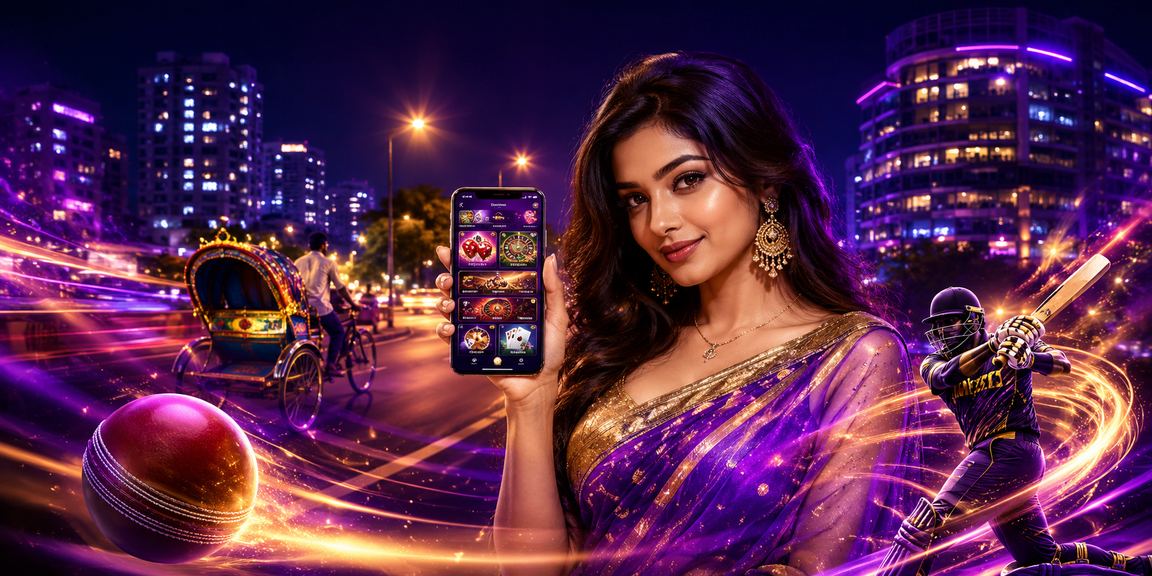 ঢাকায় ডিজিটাল আর্থিক লেনদেন ব্যবস্থার দর্শনীয় রাতের ছবি